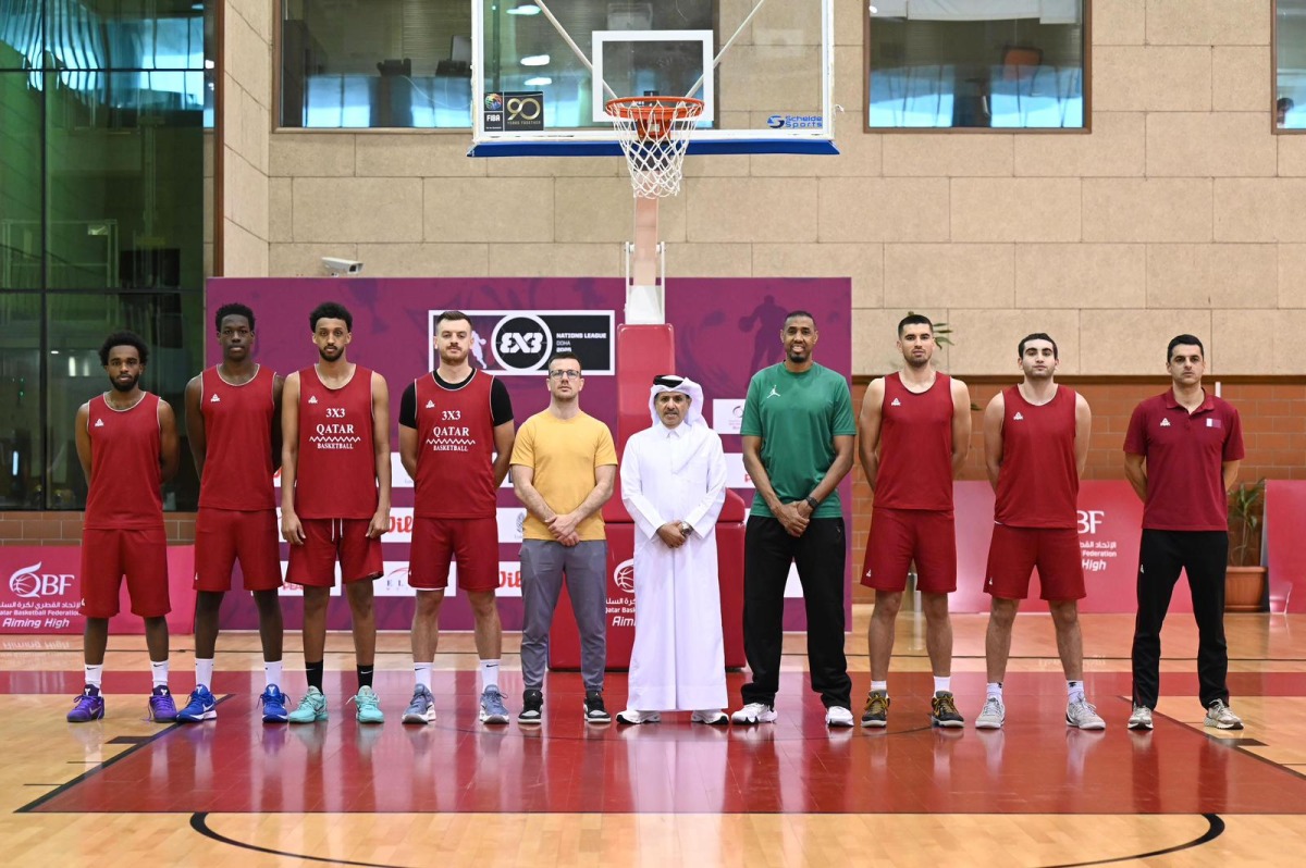 Qatar will begin their campaign in Group D on April 3.