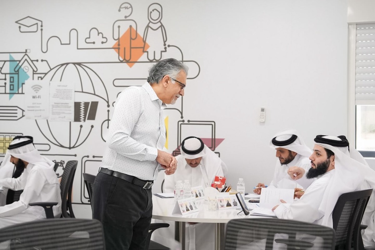 Participants during a training programme.