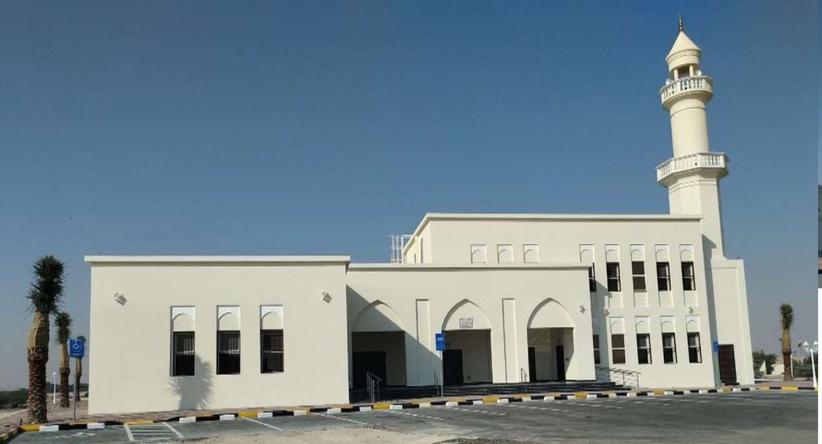 A view of the newly-built Khamis Owaidha Sarheed Muraikhi Mosque in the Rawdat Rashid area. 