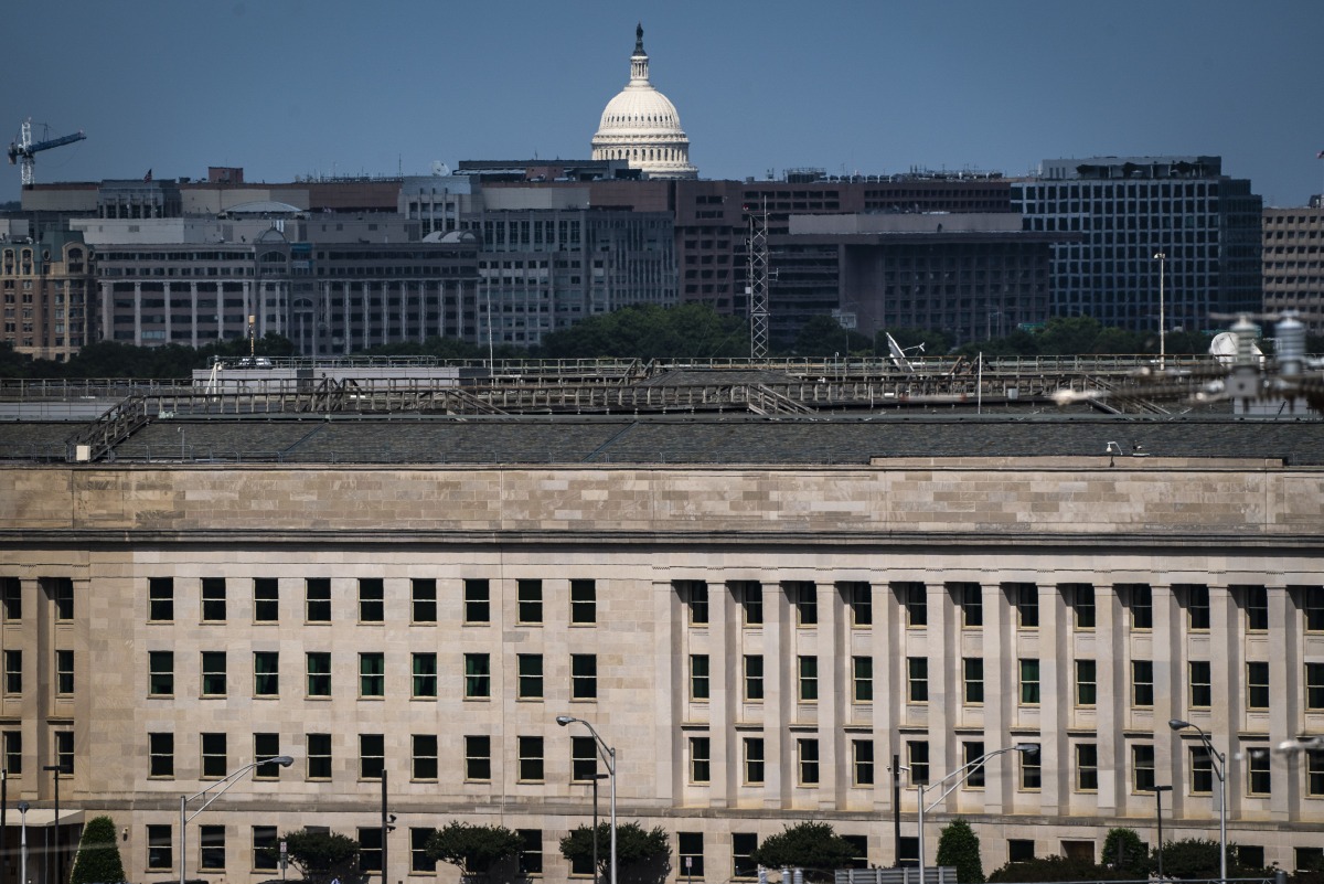 The Pentagon said it signed a deal with companies including Amazon, Google and Microsoft. (Jabin Botsford/The Washington Post)
