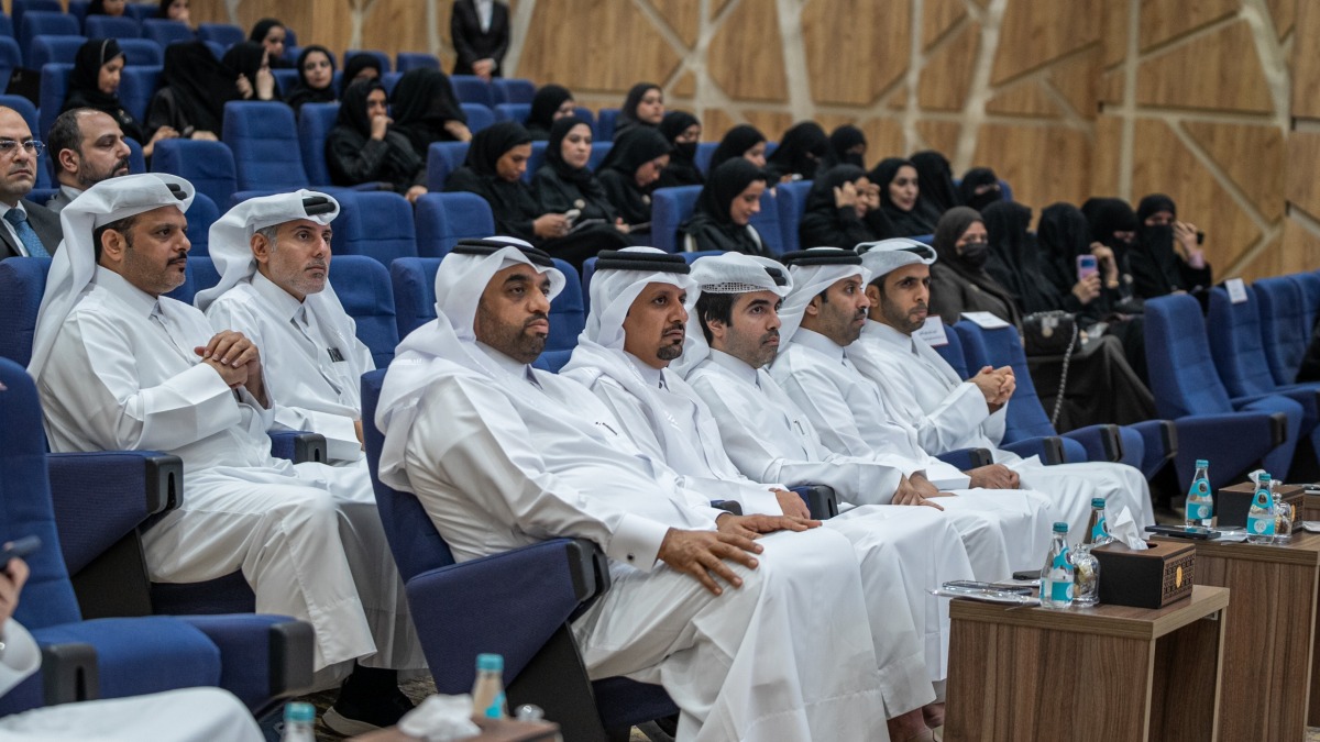 Ministry of Justice officials during the event. 