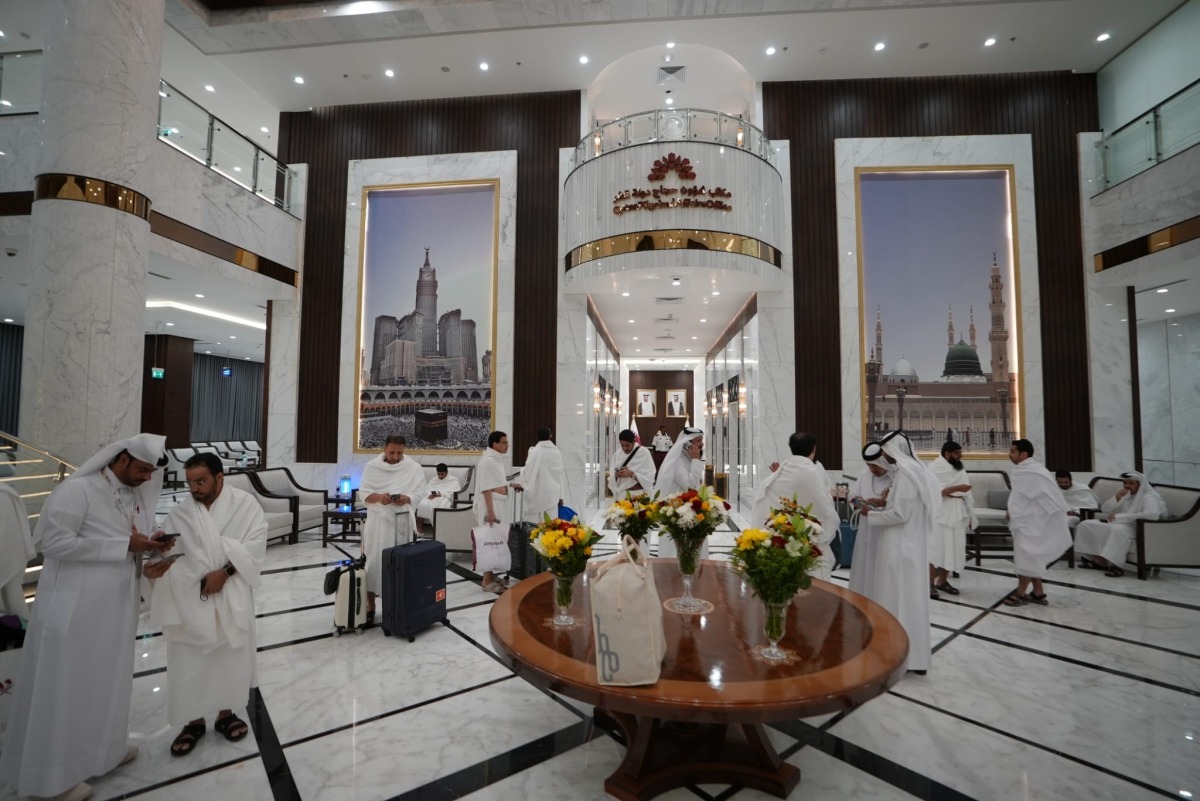 Qatar Hajj Mission is operating from its headquarters in Makkah's Al Naseem district.