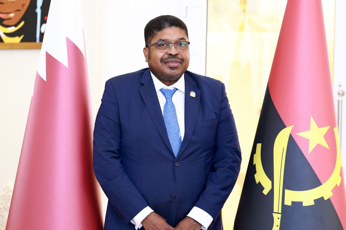 Ambassador of Angola to Qatar H E Antonio Coelho Ramos da Cruz 