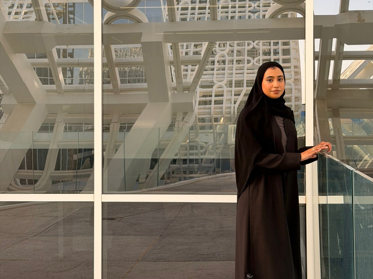 Qatari artist and designer Ghada Al Suwaidi 
