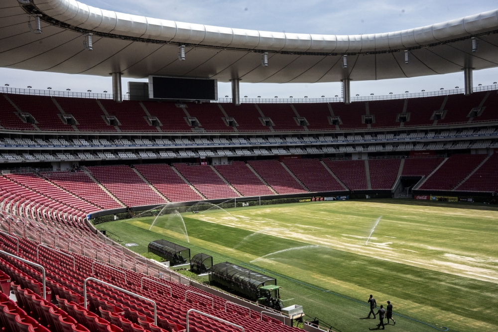 Guadalajara Stadium is getting ready to host matches for the 2026 FIFA World Cup in Zapopan. César Rodriguez/Bloomberg