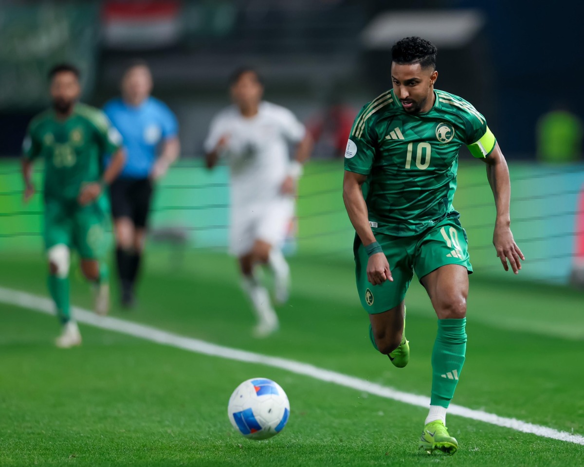 Saudi Arabia's Salem Al-Dawsari.
