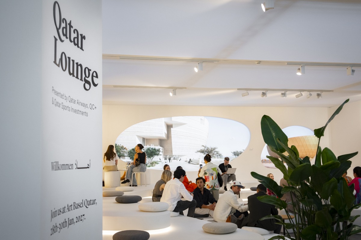 Qatar Lounge at Art Basel 2026.