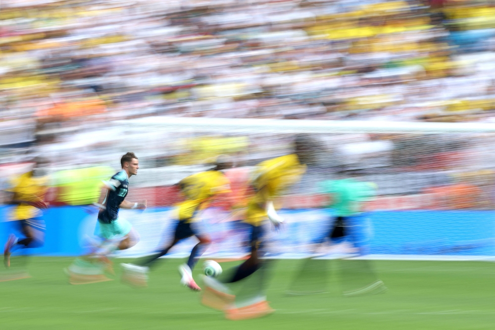  Florian Wirtz #17 of Germany controls the ball during the FIFA World Cup 2026 Group E match between Ecuador and Germany at New York New Jersey Stadium on June 25, 2026 in East Rutherford, New Jersey. Alexander Hassenstein/Getty Images/AFP