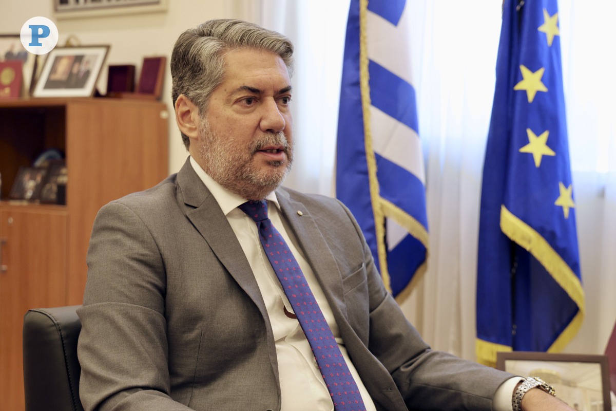 Ambassador of the Hellenic Republic to Qatar H E Christos Capodistrias during an exclusive interview. Pictures by Hana Ramadan / The Peninsula 