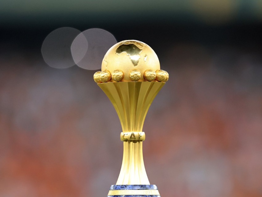 File photo of Africa Cup of Nations (AFCON) trophy.