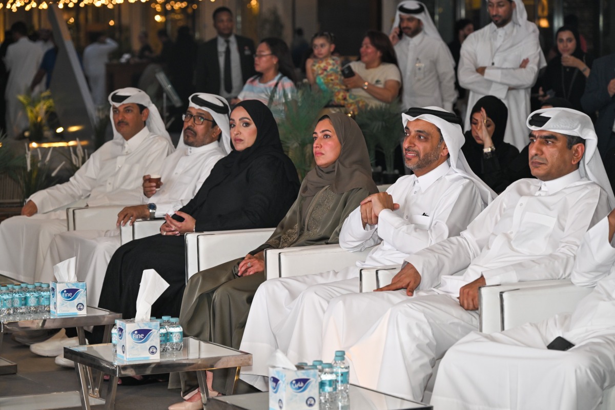Officials attending a back-to school activity as part of the programme.