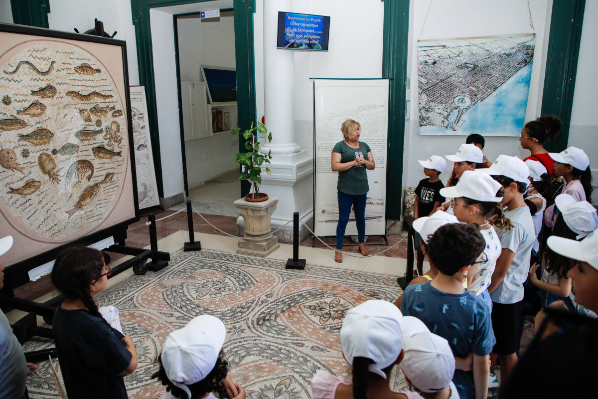 QNB Tunisia marks the anniversary by engaging employees and their children.
