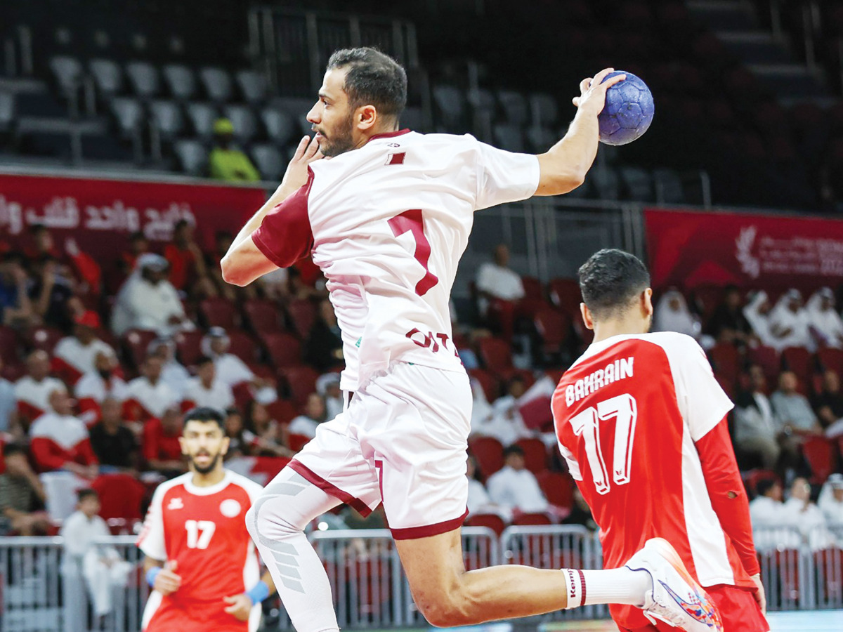 Qatar begin their handball title defence against Hong Kong today.