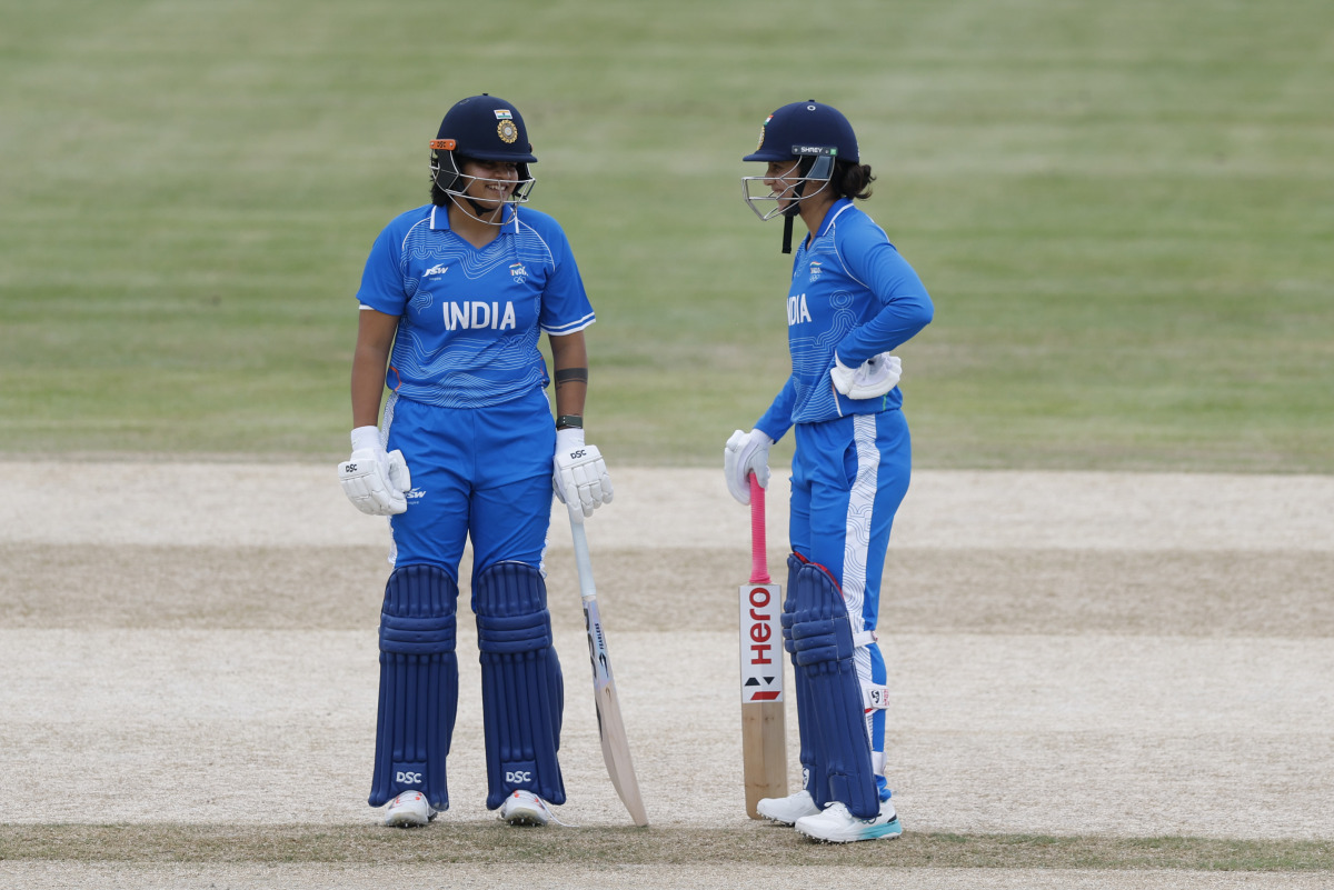 Smriti Mandhana and Shafali Verma. Picture: BCCI Women / X