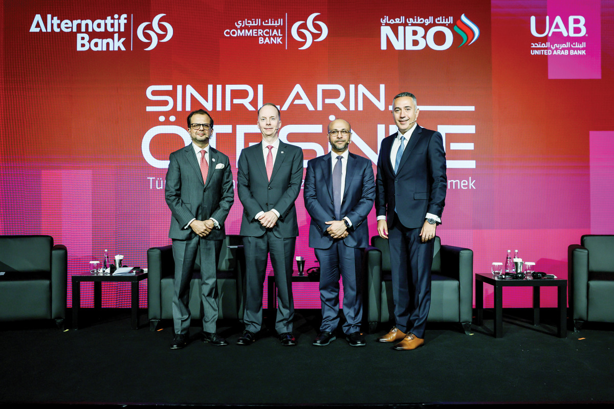 Officials pose for a group photo during the event.