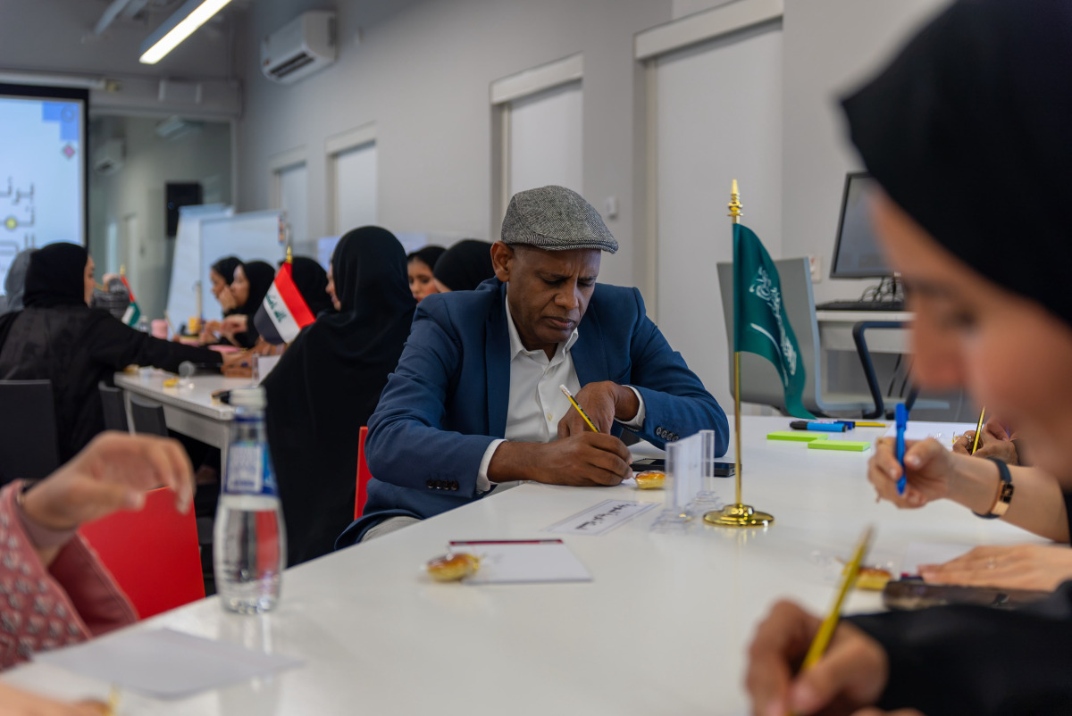 Participants during a workshop.