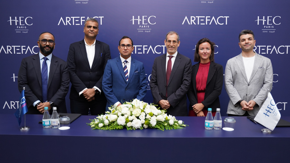 Officials from the two entities during the signing of the agreement.