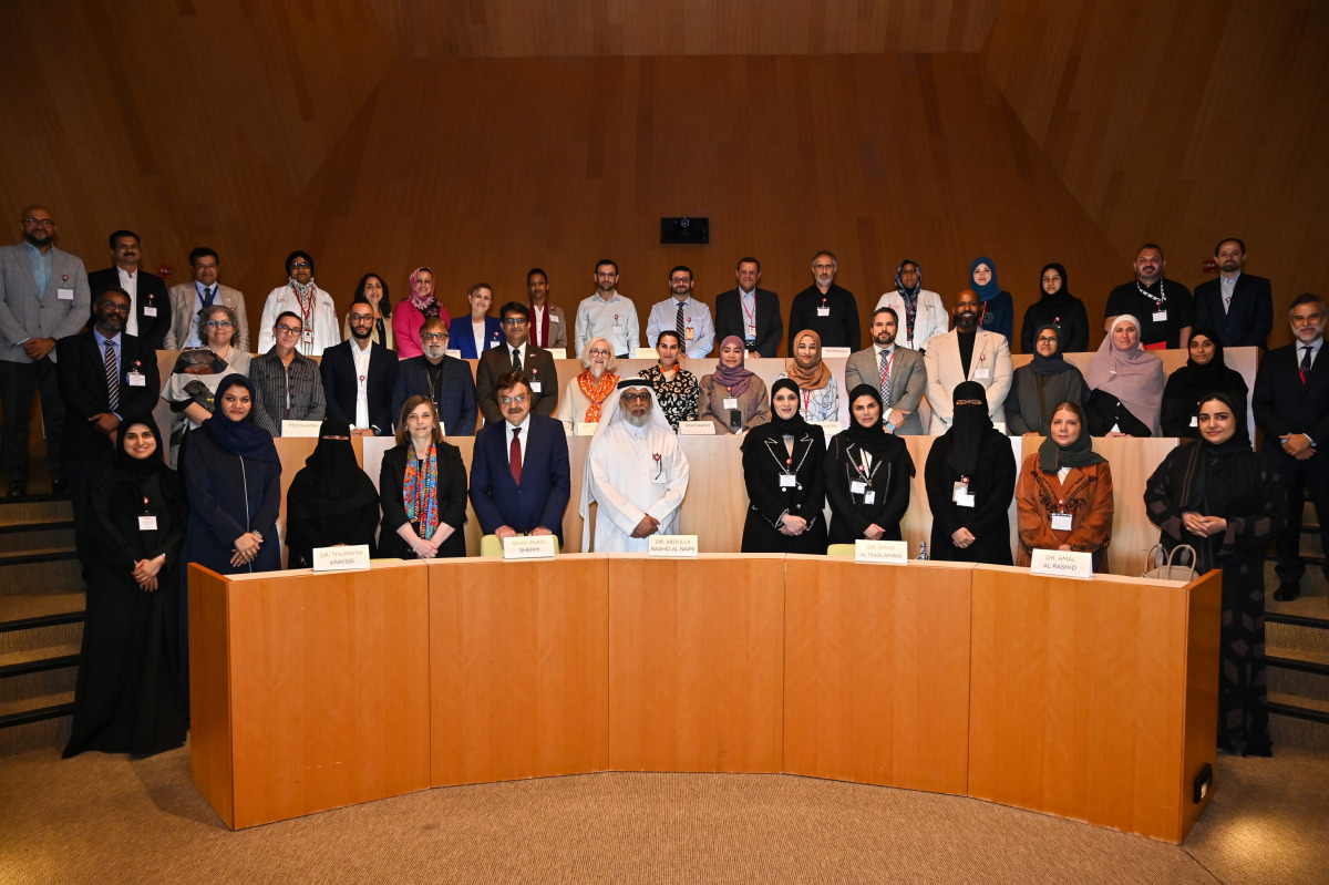 Senior healthcare leaders and residency programme directors with other officials during the event.