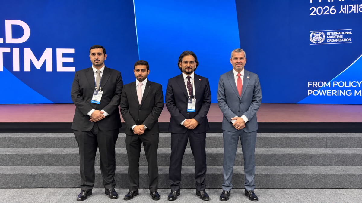 Members of the MoT delegation during the event.