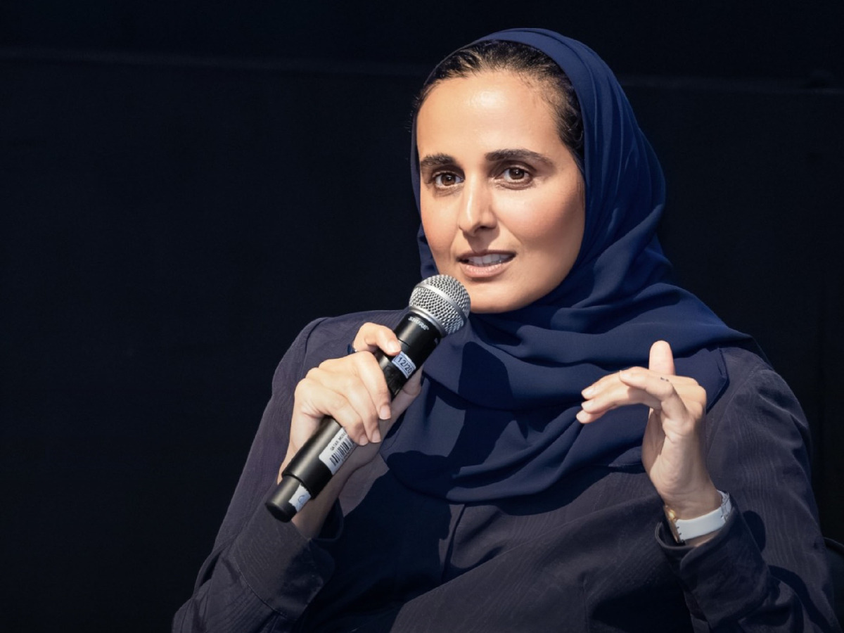 Chairperson of Qatar Museums H E Sheikha Al Mayassa bint Hamad bin Khalifa Al Thani